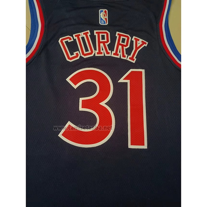 Camiseta Philadelphia 76ers Ben Paul Millsap #31 Ciudad 2021-22 Azul